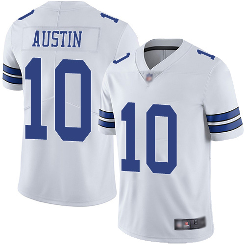 Men Dallas Cowboys Limited White Tavon Austin Road #10 Vapor Untouchable NFL Jersey
